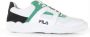 Fila Cedar CB Low Wit Donkerblauw Groen Heren Sneakers Wit Divers | Kleur Wit Divers - Thumbnail 1