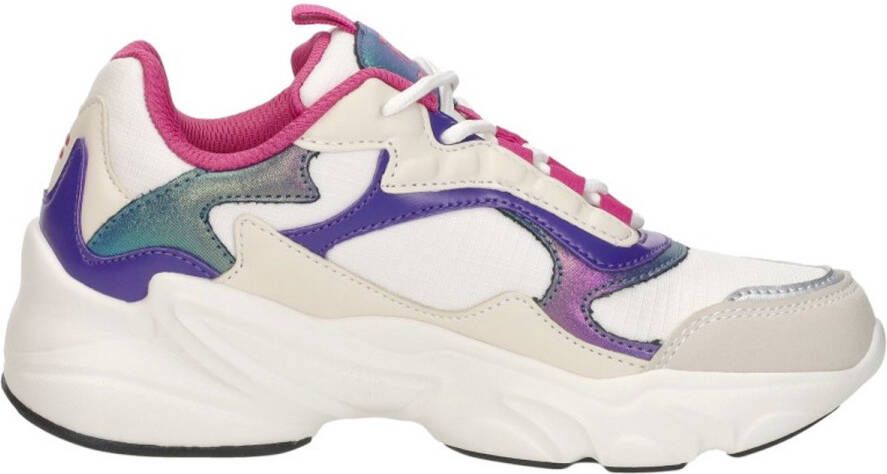 Fila Collene Logo Kids Sneakers Laag Beige