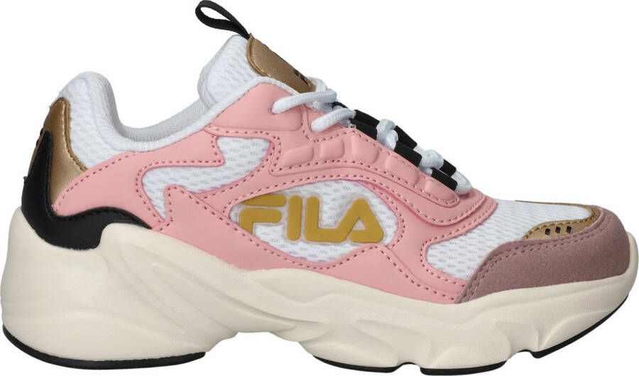 Fila Collene Logo Sneakers Laag Roze