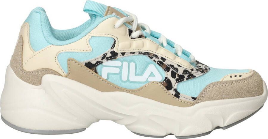 Fila Collene Logo Sneakers Meisjes Blauw