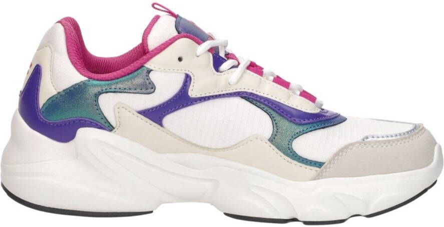 Fila Collene Logo Teens Sneakers Laag Beige
