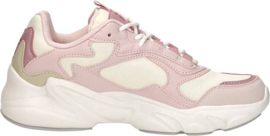 Fila Collene Logo Teens Sneakers Laag Roze