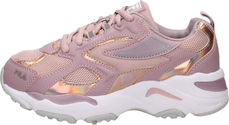 Fila Ray Tracer Teens sneakers oudroze metallic rosé Jongens Meisjes Mesh 37 - Foto 2