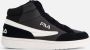 Fila Crew Mid Sneakers zwart Imitatiesuede - Thumbnail 1