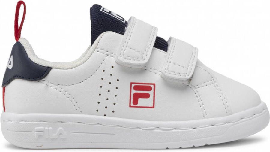 Fila Crosscourt 2 Nt Velcro White Navy Red Kids