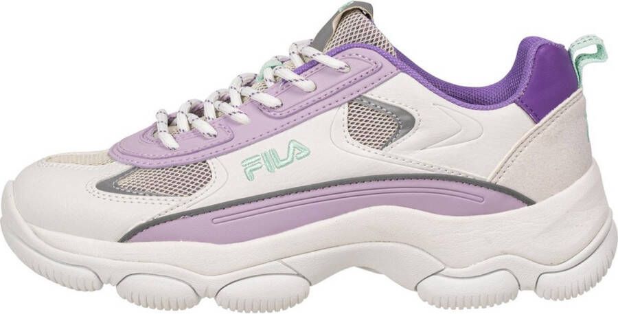 Fila Damen Sneaker Trend Low Strada Lucid Women White-Fair Orchid