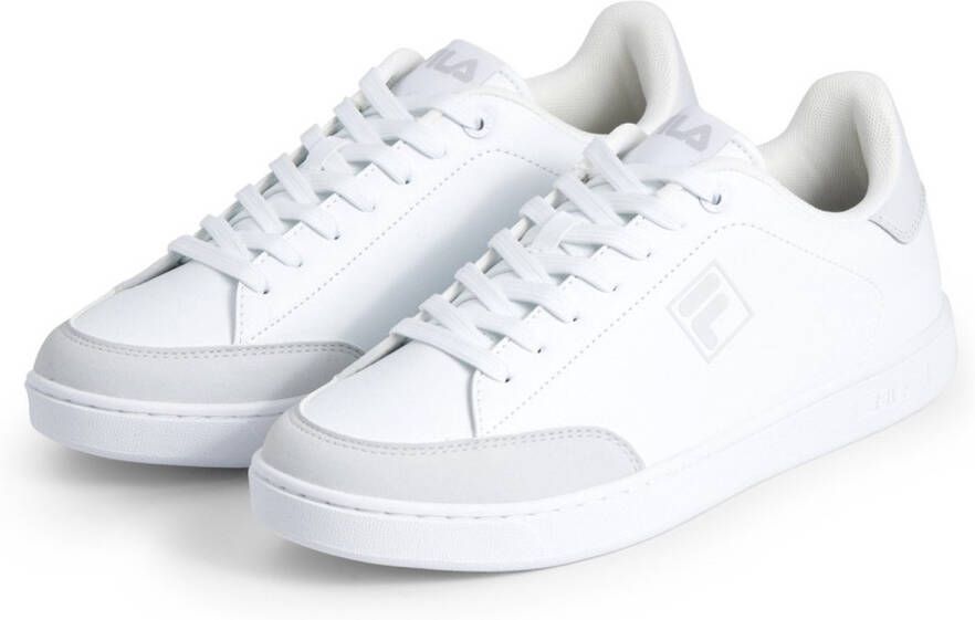 Fila Damen Tennis Low Sneaker Courtbay Woman FFW0477 White-Nimbus Cloud