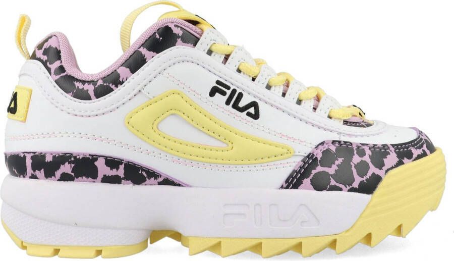 Fila Disruptor F Teens FFT0062.13226 Wit Geel Paars