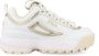 Fila Disruptor F Teens FFT0062.13069 Wit Goud - Thumbnail 1