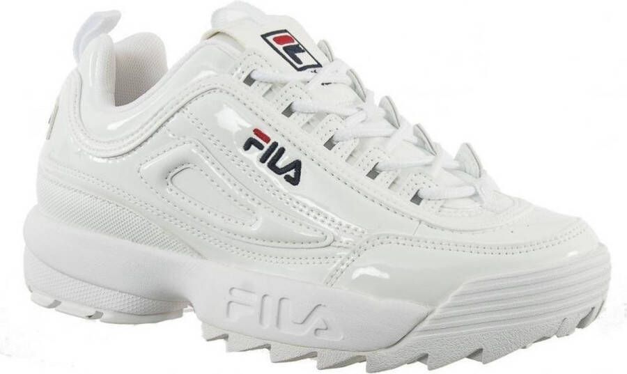 Fila Witte Polyester Sneaker met Contrasterende Details White Dames - Foto 3