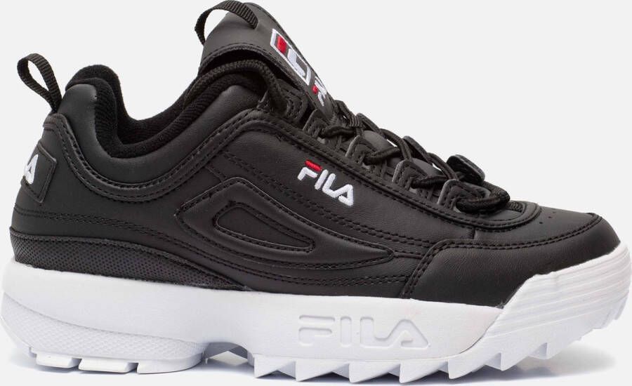 Fila sneakers zwart Imitatieleer Logo 37