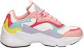 Fila Collene CB sneakers wit lichtroze multi - Multicolor