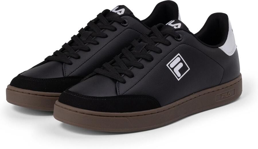 Fila Damen Tennis Low Sneaker Courtbay Woman FFW0477 Black-White