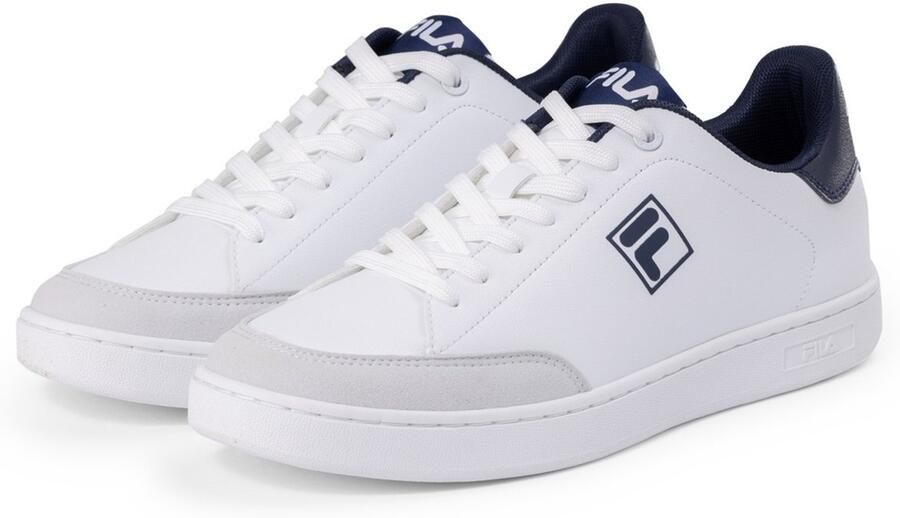 Fila Damen Tennis Low Sneaker Courtbay Woman FFW0477 White- Navy