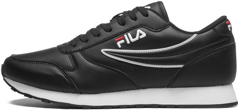 Fila Zwarte sportsneakers met contrastdetails Black Heren - Foto 2