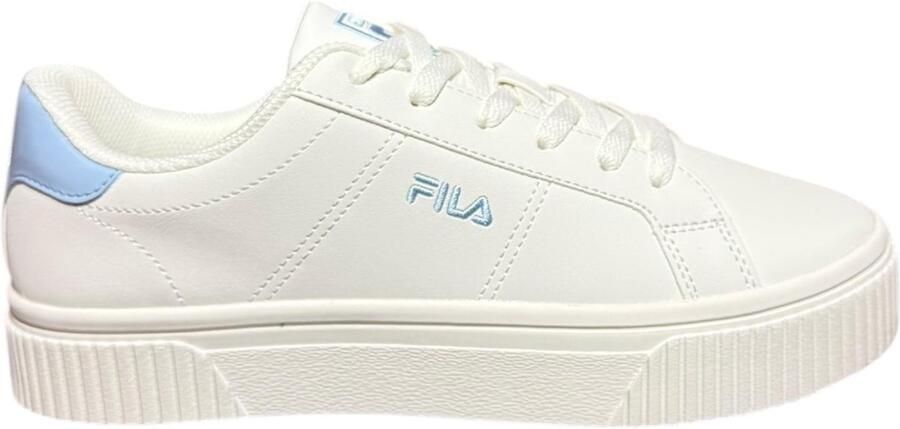 Fila Panache Black Sneakers Dames Wit Blauw