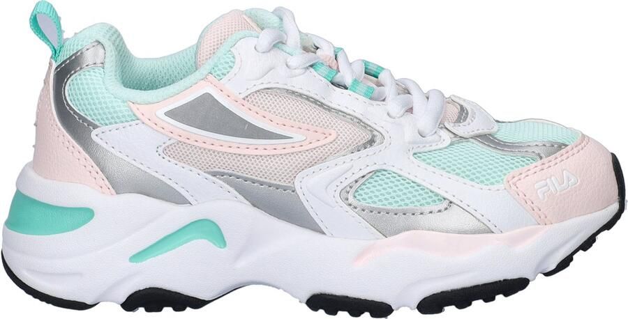 Fila Ray Tracer sneakers turquoise lichtroze - Foto 4