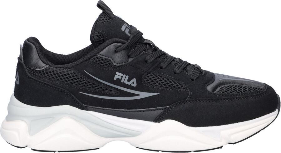 Fila Black Polyester Heren Sneaker
