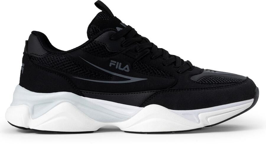 Fila Black Polyester Heren Sneaker