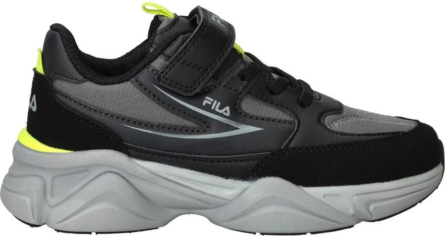 Fila Recade Velcro Sneakers Jongens Zwart
