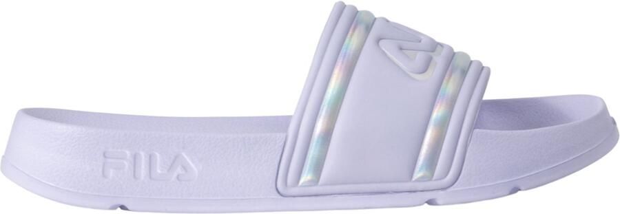 Fila Slippers Dames Morro Bay Logo Paars