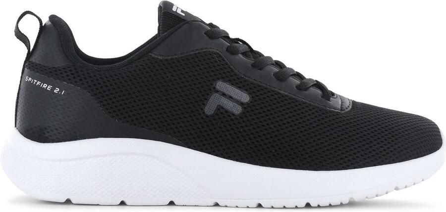 Fila Sportieve zwarte sneakers voor dames met contrastzool Black