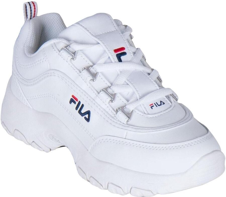 Fila Strada Low sneakers wit Meisjes Imitatieleer Meerkleurig 32 - Foto 3