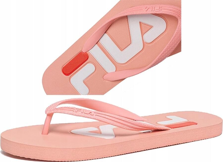 Fila Troy Slipper Dames Slippers Pale Rosette