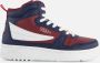 Fila FXventuno sneakers blauw wit rood Jongens Meisjes Leer Meerkleurig 34 - Thumbnail 3