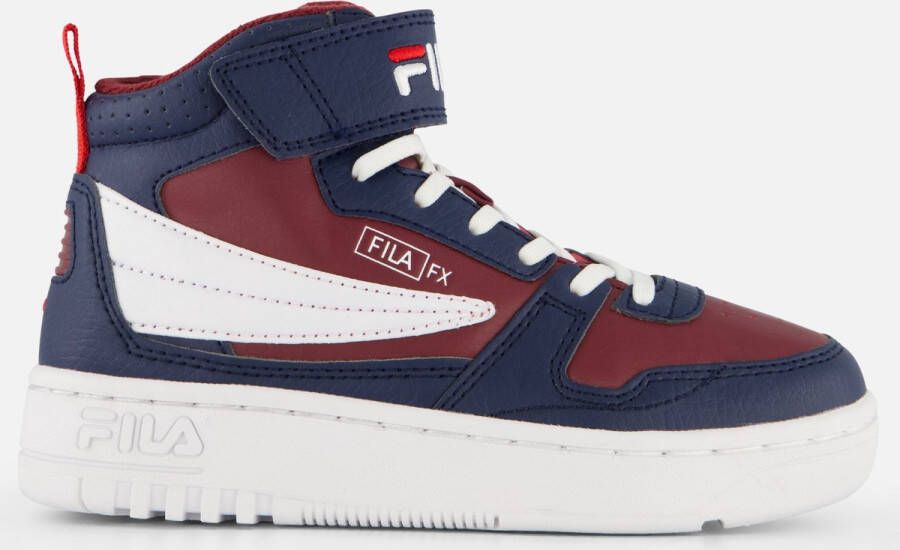 Fila FXventuno sneakers blauw wit rood Jongens Meisjes Leer Meerkleurig 35 - Foto 2