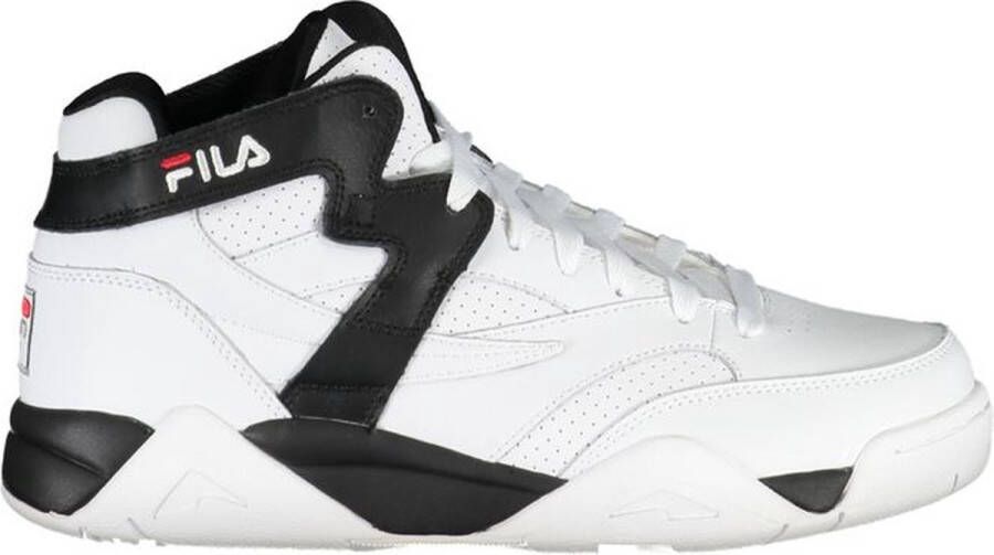 Fila Sportieve High-Top Sneakers met Contrastdetails White Heren