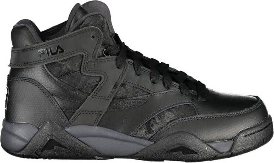 Fila Stijlvolle High-Top Sneakers met contrastdetail Black Dames