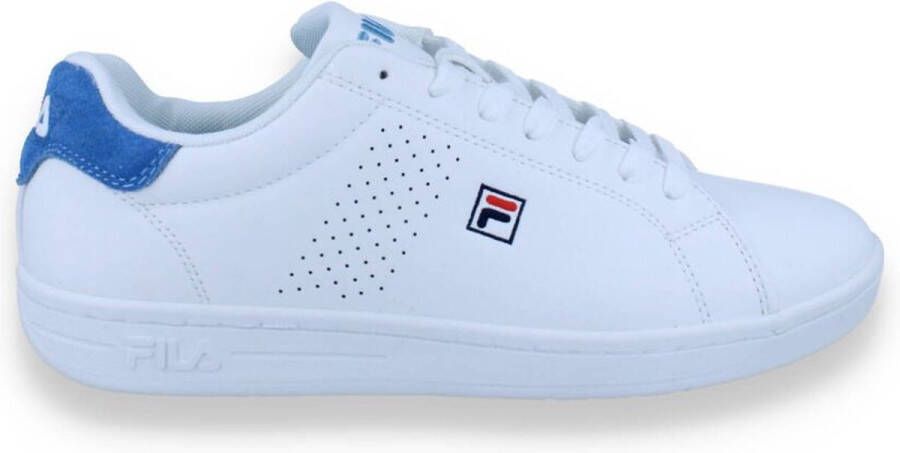 Fila Heren Crosscourt 2 F Low White-Lichen Blue WIT - Foto 1