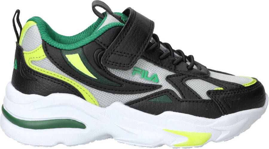 Fila Madrun Velro Kids Sneakers Laag Zwart