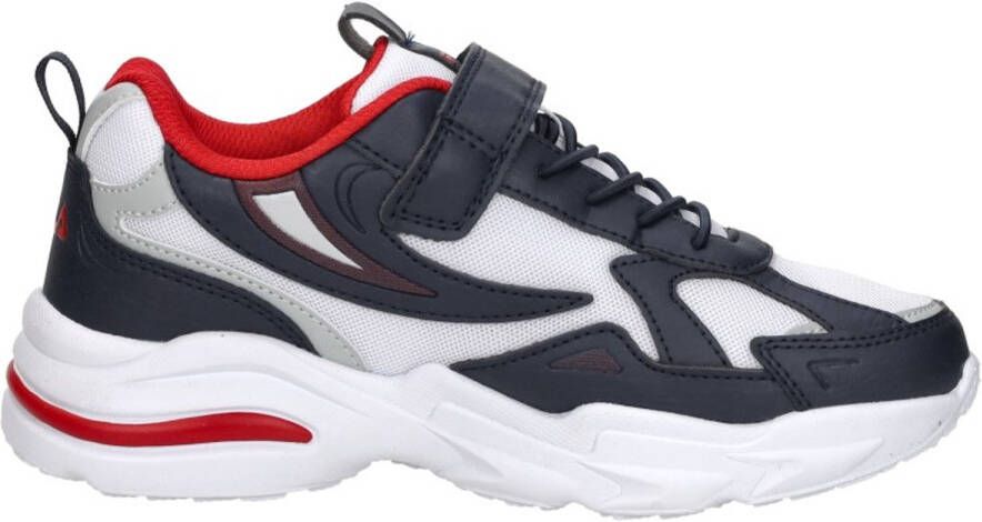 Fila Madrun Velro Kids Sneakers Laag Blauw