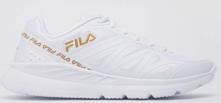 Fila Memory Cryptostride Hardloopschoenen Wit Goud Dames