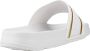 Fila n Flip- Flops Morro Bay Logo Slipper White Gold - Thumbnail 1