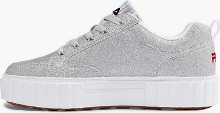 Fila new Zilveren sneaker platform glitter