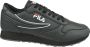 Fila ORBIT LOW Herensneakers Vrijetijdsschoenen Trainers 1010263 Zwart - Thumbnail 6