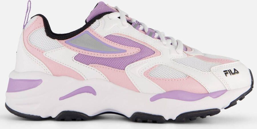 Fila Ray Tracer Sneakers wit Imitatieleer Dames