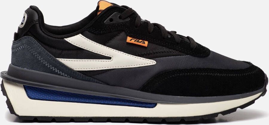Fila Donkere Shadow Sneaker met Blauwe Accenten Blue Heren