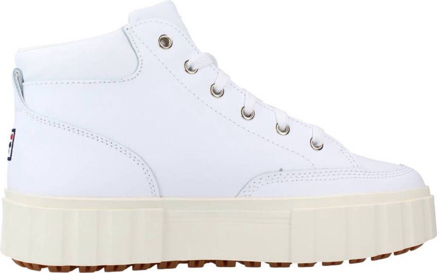 Fila Witte Sandblast Mid Booties White Dames