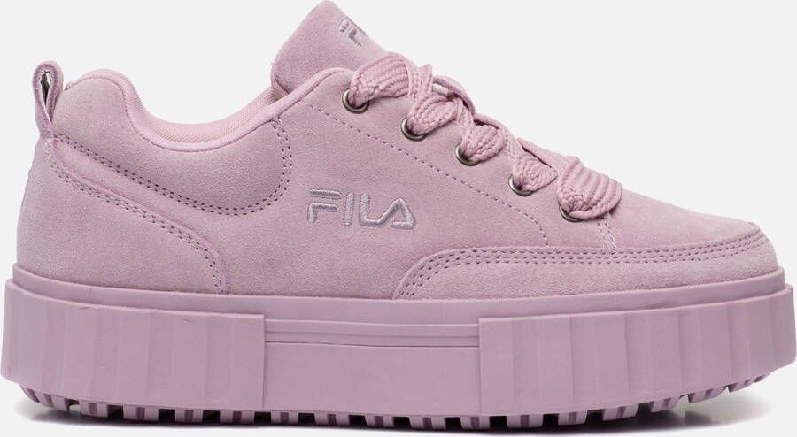 Fila Sandblast Sneakers roze Synthetisch Dames Schoenen
