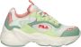 Fila Collene sneakers lichtroze geel mintgroen Mesh Meerkleurig 35 - Thumbnail 2