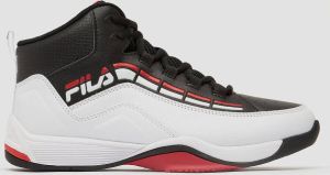 Fila spitfire 3 sneakers zwart rood kinderen