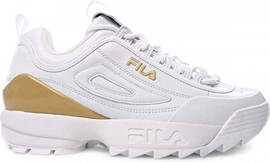 Fila Sportschoenen Vrouw DISRUPTOR PREMIUM_1010862 white gold