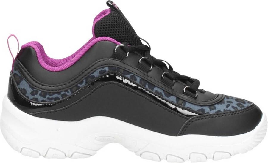 Fila Strada A sneakers dierenprint zwart fuchsia Meisjes Mesh Dierenprint 39 - Foto 4
