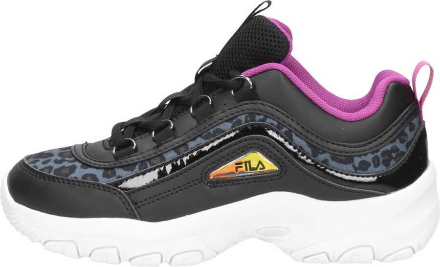 Fila Strada A sneakers dierenprint zwart fuchsia Mesh Dierenprint 39 - Foto 3