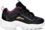 Fila Strada A sneakers dierenprint zwart fuchsia Mesh Dierenprint 39 - Thumbnail 3