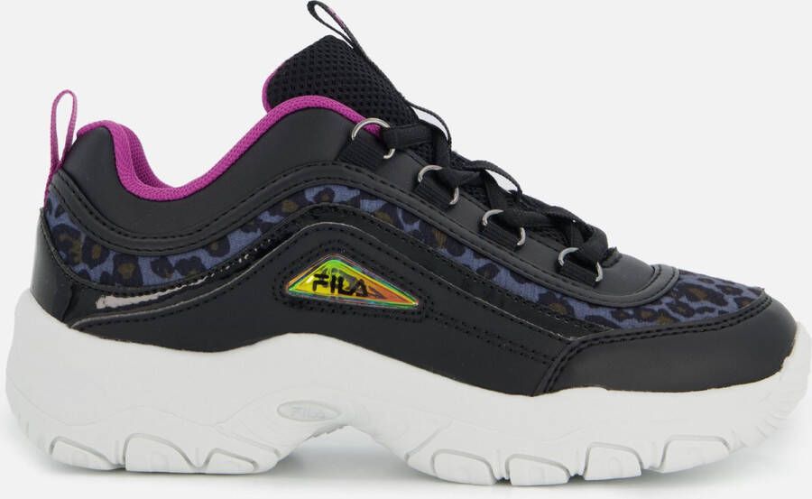 Fila Strada A sneakers dierenprint zwart fuchsia Mesh Dierenprint 39